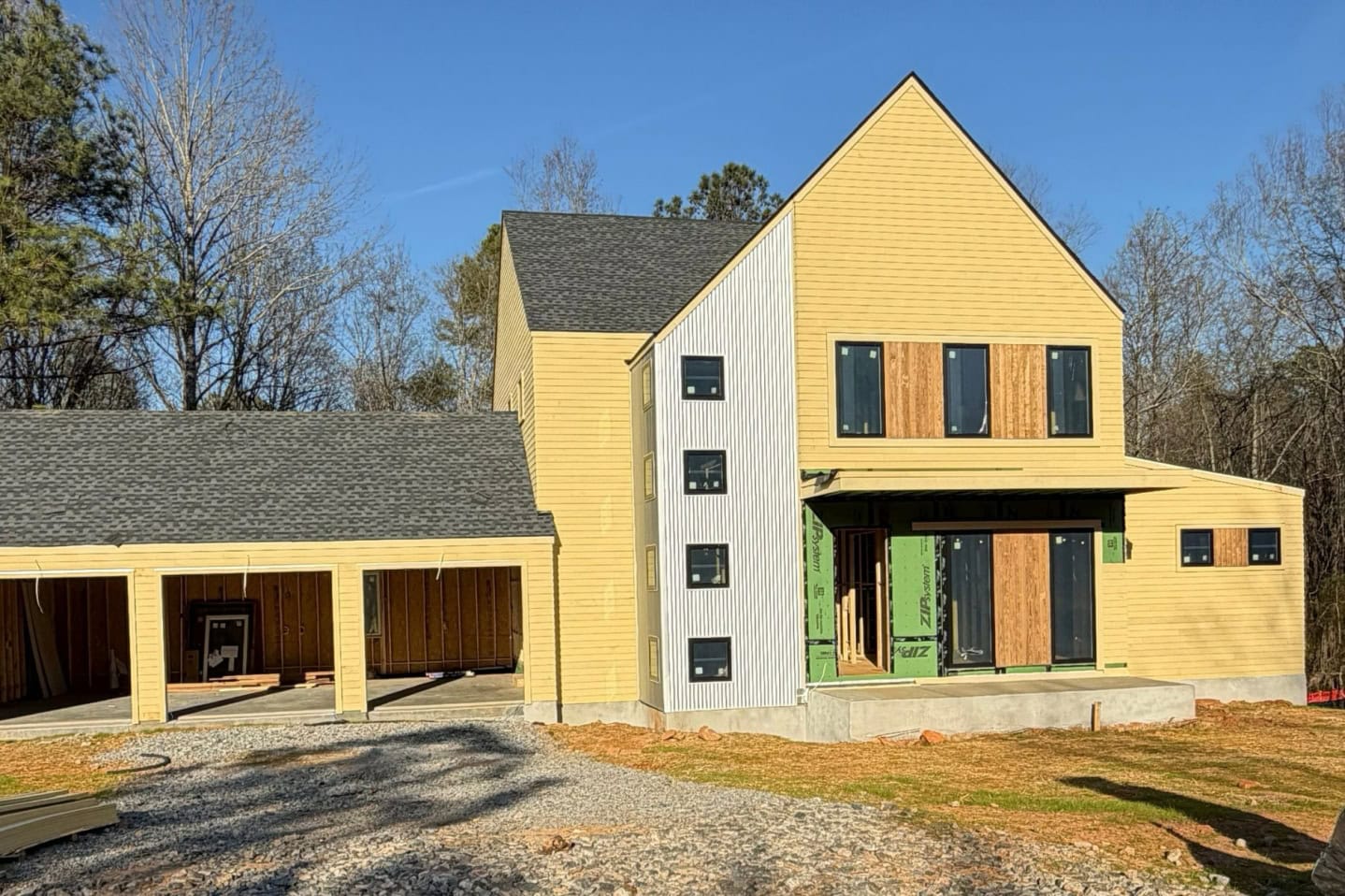 Image of a home under construction